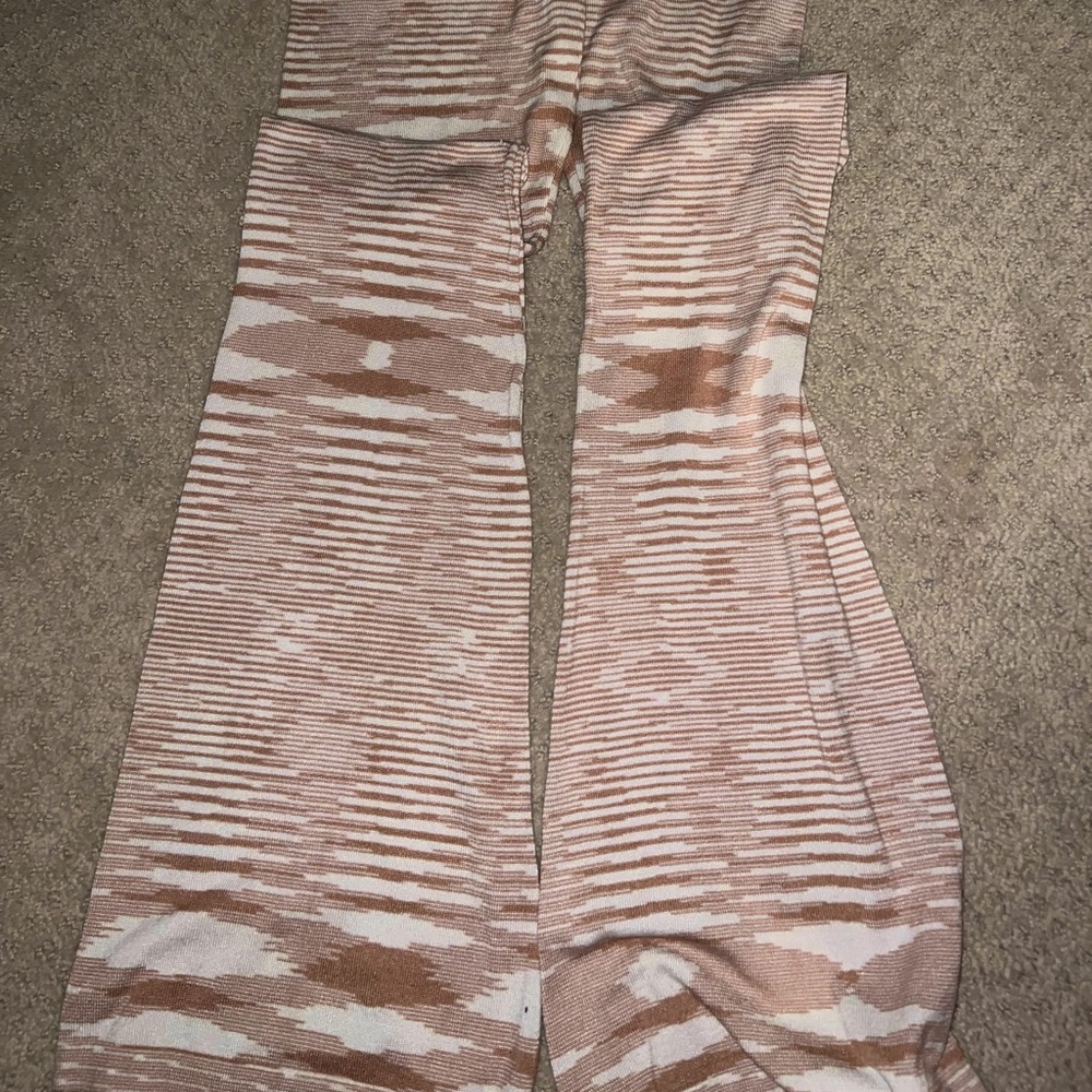long flared cotton on pants